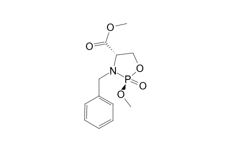 METHYL-(2R,4S)-2-METHOXY-2-OXO-3-BENZYL-1,3,2-OXAZAPHOSPHOLIDINE-4-CARBOXYLATE