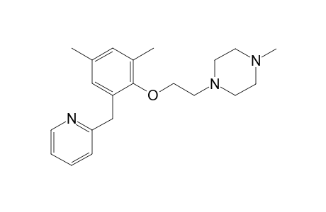 1-(2-(2,4-Dimethyl-6-(pyridin-2-ylmethyl)phenoxy)ethyl)-4-methylpiperazine