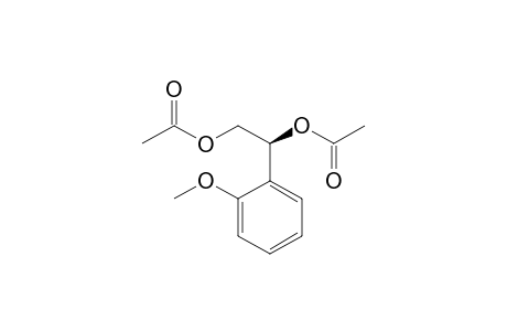 (S)-Acetic acid 2-Acetoxy-2-(2-methoxyphenyl)ethyl ester