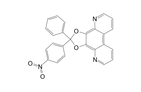 1,3-Dioxolo[4,5-f][4,7]phenanthroline, 2-(4-nitrophenyl)-2-phenyl-