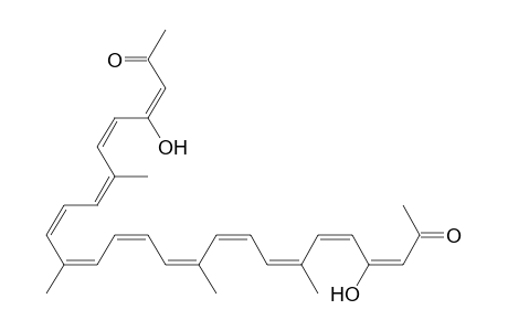 3,5,7,9,11,13,15,17,19,21,23-Hexacosaundecaene-2,25-dione, 4,23-dihydroxy-7,11,16,20-tetramethyl-, (all-E)-