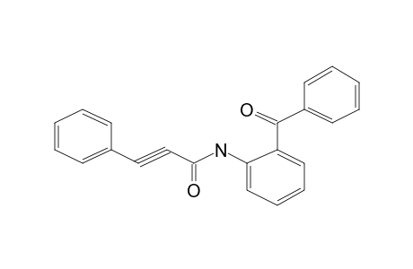 N-(2'-Benzoylphenyl)-2-phenylacetylenecarboxamide