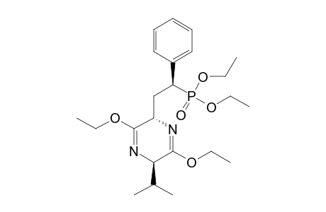 (2S,5R,2'R)-3,6-DIETHOXY-2-[2-(DIETHOXYPHOSPHORYL)-2-PHENYLETHYL]-2,5-DIHYDRO-5-ISOPROPYLPYRAZINE
