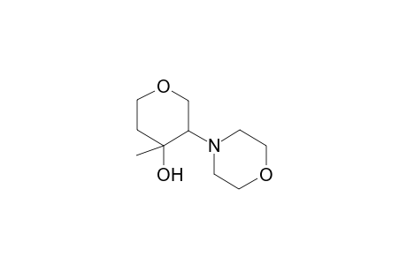 pentitol, 1,5-anhydro-2,4-dideoxy-3-C-methyl-2-(4-morpholinyl)-