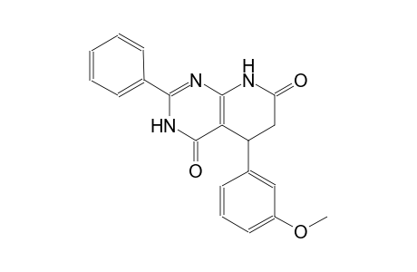 5-(3-methoxyphenyl)-2-phenyl-5,8-dihydropyrido[2,3-d]pyrimidine-4,7(3H,6H)-dione