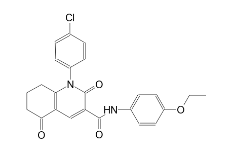 3-quinolinecarboxamide, 1-(4-chlorophenyl)-N-(4-ethoxyphenyl)-1,2,5,6,7,8-hexahydro-2,5-dioxo-