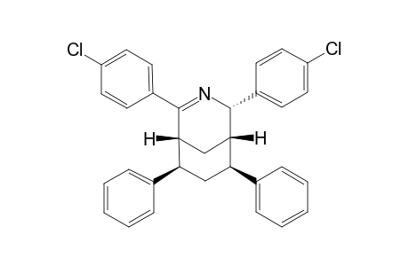 3-Azabicyclo[3.3.1]non-2-ene, 2,4-bis(4-chlorophenyl)-6,8-diphenyl-, (4-endo,6-exo,8-exo)-