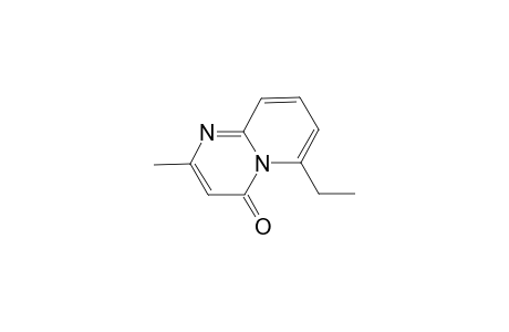 4H-Pyrido[1,2-a]pyrimidin-4-one, 6-ethyl-2-methyl-