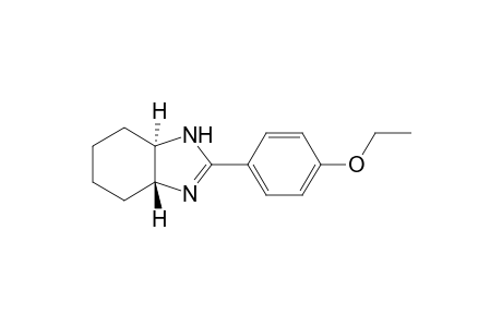(+)-(3aR,7aR)-2-(4-Ethoxyphenyl)-trans-3a,4,5,6,7,7a-hexahydrobenzimidazole