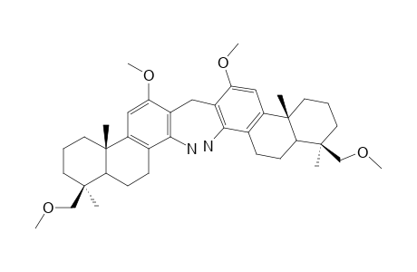 13,13'-methylenebis(12,19-dimethoxypodocarpa-8,11,13-trien-14-amine)