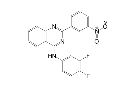 N-(3,4-difluorophenyl)-2-(3-nitrophenyl)-4-quinazolinamine