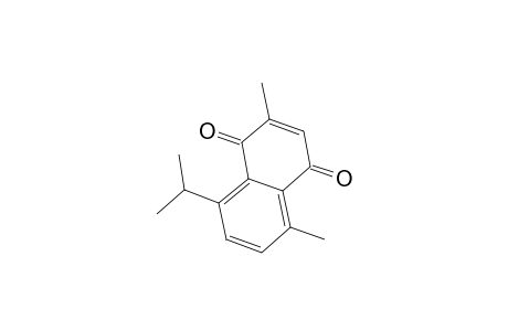 2,5-Dimethyl-8-propan-2-yl-naphthalene-1,4-dione
