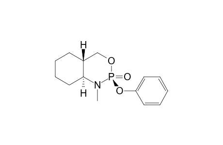 (2R,4aS,8aS)-trans-1-methyl-2-phenoxy-4a,5,6,7,8,8a-hexahydro-4H-benzo[d][1,3,2]oxazaphosphinine 2-oxide