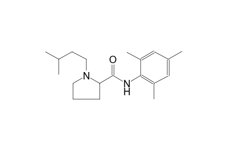 2-pyrrolidinecarboxamide, 1-(3-methylbutyl)-N-(2,4,6-trimethylphenyl)-