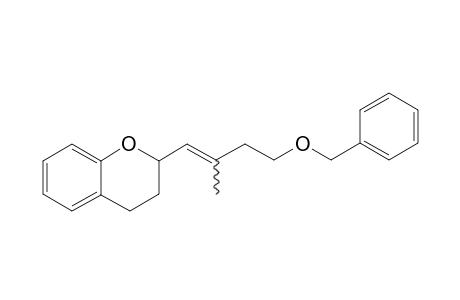 ()-(E)-2-[4-(Benzyloxy)-2-methylbut-1-enyl]chroman