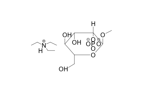 METHYL ALPHA-D-MANNOPYRANOSIDE-2-PHOSPHATE, MONO(TRIETHYLAMMONIUMSALT), ANION