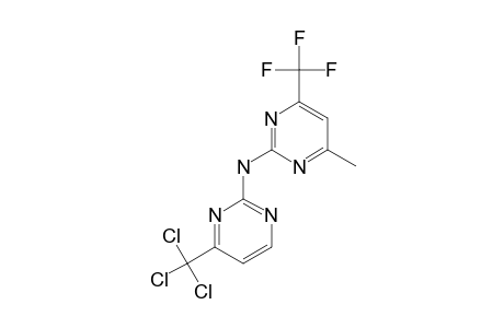 4-METHYL-N-[4-(TRICHLOROMETHYL)-PYRIMIDIN-2-YL]-6-(TRIFLUOROMETHYL)-PYRIMIDIN-2-AMINE