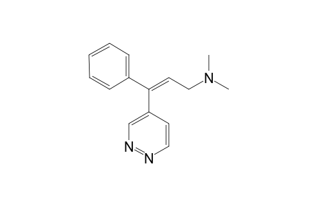 (Z)-N,N-dimethyl-1-(pyridazin-4'-yl)-1-phenyl-3-aminoprop-1-ene