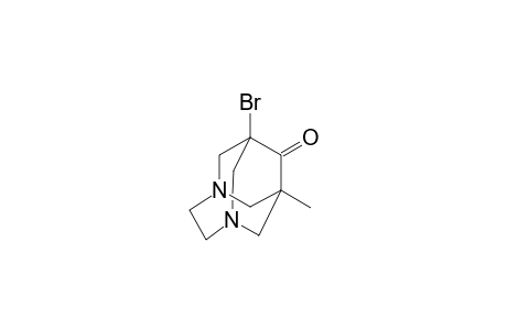 1-Bromo-8-methyl-3,6-diazahomoadamantan-9-one