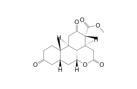 18,20-Dinorpicrasane-13-carboxylic acid,3,12,16-trioxo-, methyl ester, (5.beta.,13.beta.,14.alpha.)-