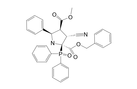 (2-ALPHA,3-ALPHA,4-BETA,5-BETA)-(+/-)-4-METHYL-2-PHENYLMETHYL-3-CYANO-2-(DIPHENYLPHOSPHINOYL)-5-PHENYL-2,4-PYRROLIDINE-DICARBOXYLATE