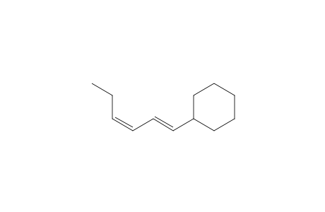 (1E,3Z)-1-Cyclohexyl-1,3-hexadiene