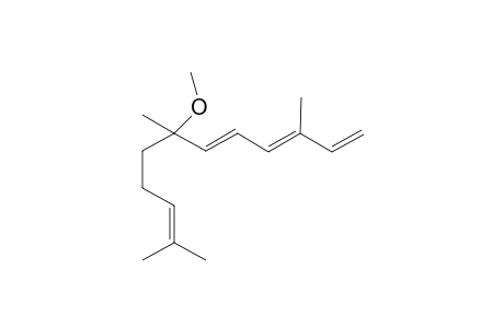 (3E,5E)-7-methoxy-3,7,11-trimethyl-dodeca-1,3,5,10-tetraene