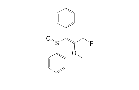 (E)-(RS)-3-FLUORO-2-METHOXY-1-PHENYL-1-[(4-METHYLPHENYL)-SULFINYL]-PROPENE