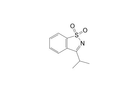 1,2-Benzisothiazole, 3-(1-methylethyl)-, 1,1-dioxide