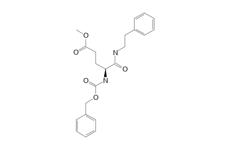 METHYL_(4-S)-5-OXO-4-[[(PHENYLMETHOXY)-CARBONYL]-AMINO]-5-[(2-PHENYLETHYL)-AMINO]-PENTANOATE