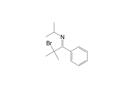 2-Propanamine, N-(2-bromo-2-methyl-1-phenylpropylidene)-
