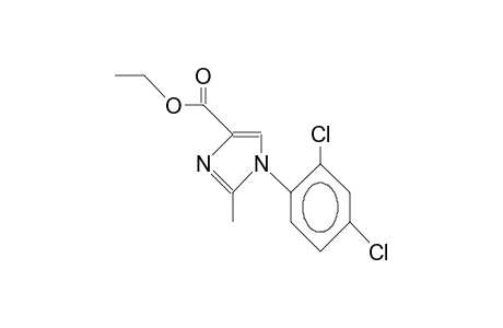 1H-Imidazole-4-carboxylic acid, 1-(2,4-dichlorophenyl)-2-methyl-,ethyl ester