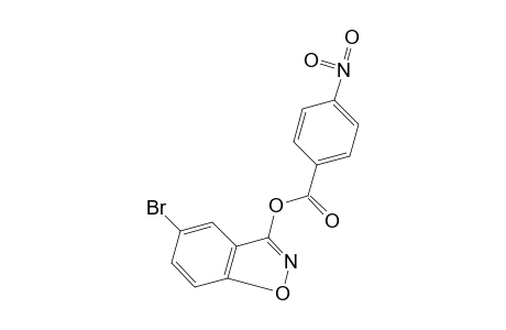 5-BROMO-1,2-BENZISOXAZOL-3-OL, p-NITROBENZOATE (ESTER)