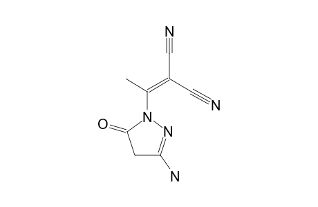 2-[1-(3-METHYL-5-OXO-4,5-DIHYDROPYRAZOL-1-YL)-ETHYLIDENE]-MALONONITRILE