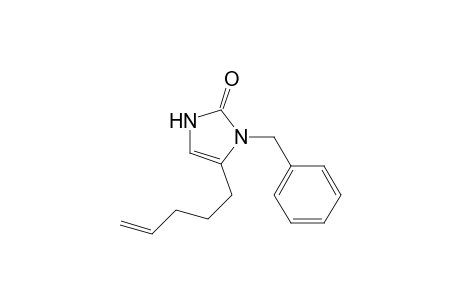 3-Benzyl-4-(pent-4-enyl)-2-imidazolone