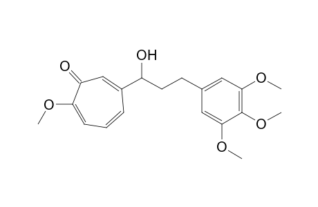 (RS)-6-[1'-Hydroxy-3'-(3'',4'',5''-trimethoxyphenyl)propyl]-2-methoxycyclohepta-2,4,6-trienone