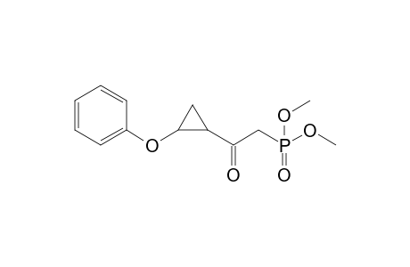 trans-Dimethyl [2-oxo-2-(2-phenoxycyclopropyl)ethyl]phosphonate