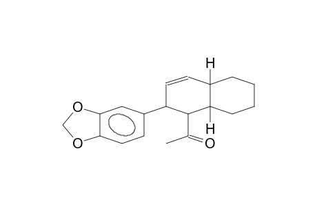 ETHANONE, 1[2-(1,3-BENZODIOXOL-5-YL)-,1,2,4a,5,6,7,8,8a-OCTAHYDRO-1-NAPHTALENYL]-