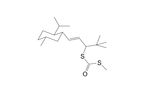 {[1'-t-Butyl-3'-(2"-isopropyl-5"-methyl)cyclohexyl]allyl} Methyl .alpha.-Thiocarbonate