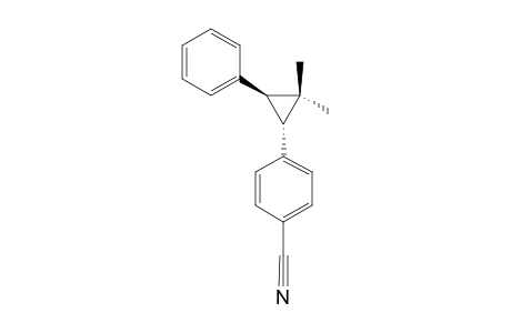 TRANS-1-(PARA-CYANOPHENYL)-3,3-DIMETHYL-2-PHENYL-CYCLOPROPANE
