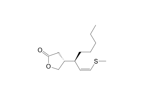 2(3H)-Furanone, dihydro-4-[1-[2-(methylthio)ethenyl]hexyl]-, [R*,R*-(Z)]-