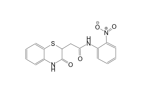 2H-1,4-benzothiazine-2-acetamide, 3,4-dihydro-N-(2-nitrophenyl)-3-oxo-