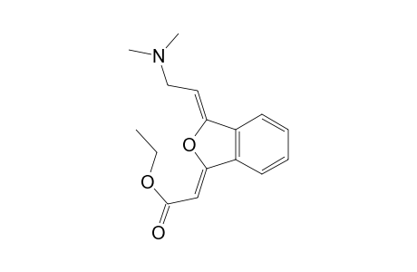 Ethyl (Z)-2-[(Z)-3-[2-(Dimethylamino)ethylidene]isobenzofuran-1(3H)-ylidene]acetate