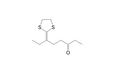 6-(1,3-Dithiolan-2-ylidene)octan-3-one