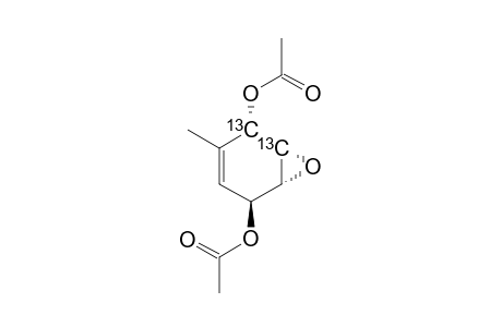 (1S,2R,5S,6R)-2,5-DIACETOXY-3-METHYL-7-OXA-BICYCLO-[4.1.0]-HEPT-3-EN