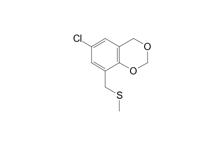 6-chloro-8-[(methylthio)methyl]-1,3-benzodioxan