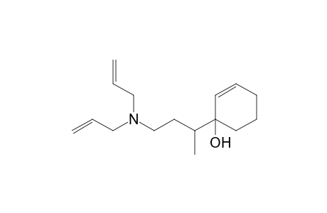 1-[1-(N,N-Diallylaminomethyl)-2-propyl]cyclohexenol