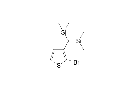 ((2-Bromothiophen-3-yl)methylene)bis(trimethylsilane)