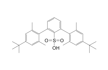 4,4"-bis(t-Butyl)-2,2",6,6"-tetramethyl-1,1' ; 3',1"-terphenyl-2'-sulfonic Acid