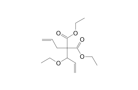 2-(1-Ethoxyprop-2-enyl)-2-prop-2-enylpropanedioic acid diethyl ester